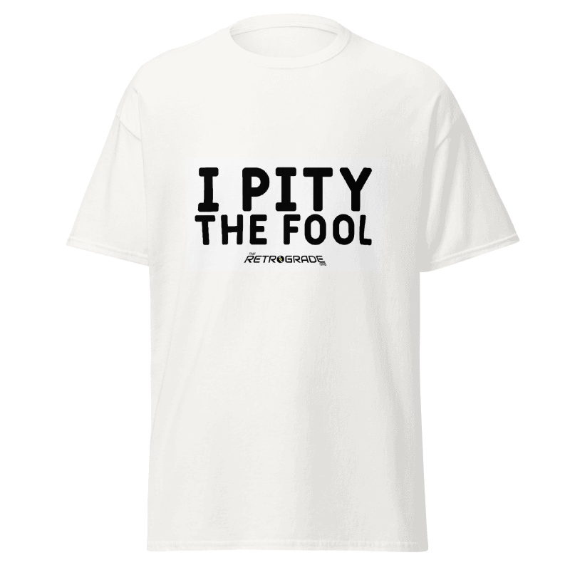 Pity The Retrograde 80's Inspired T-Shirt