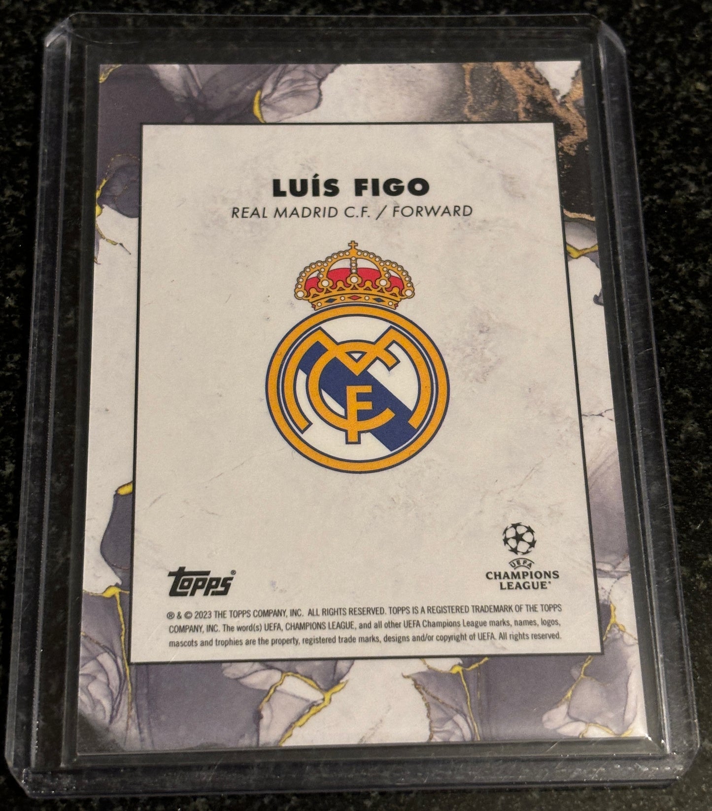 Topps Inception Luis Figo Legacy