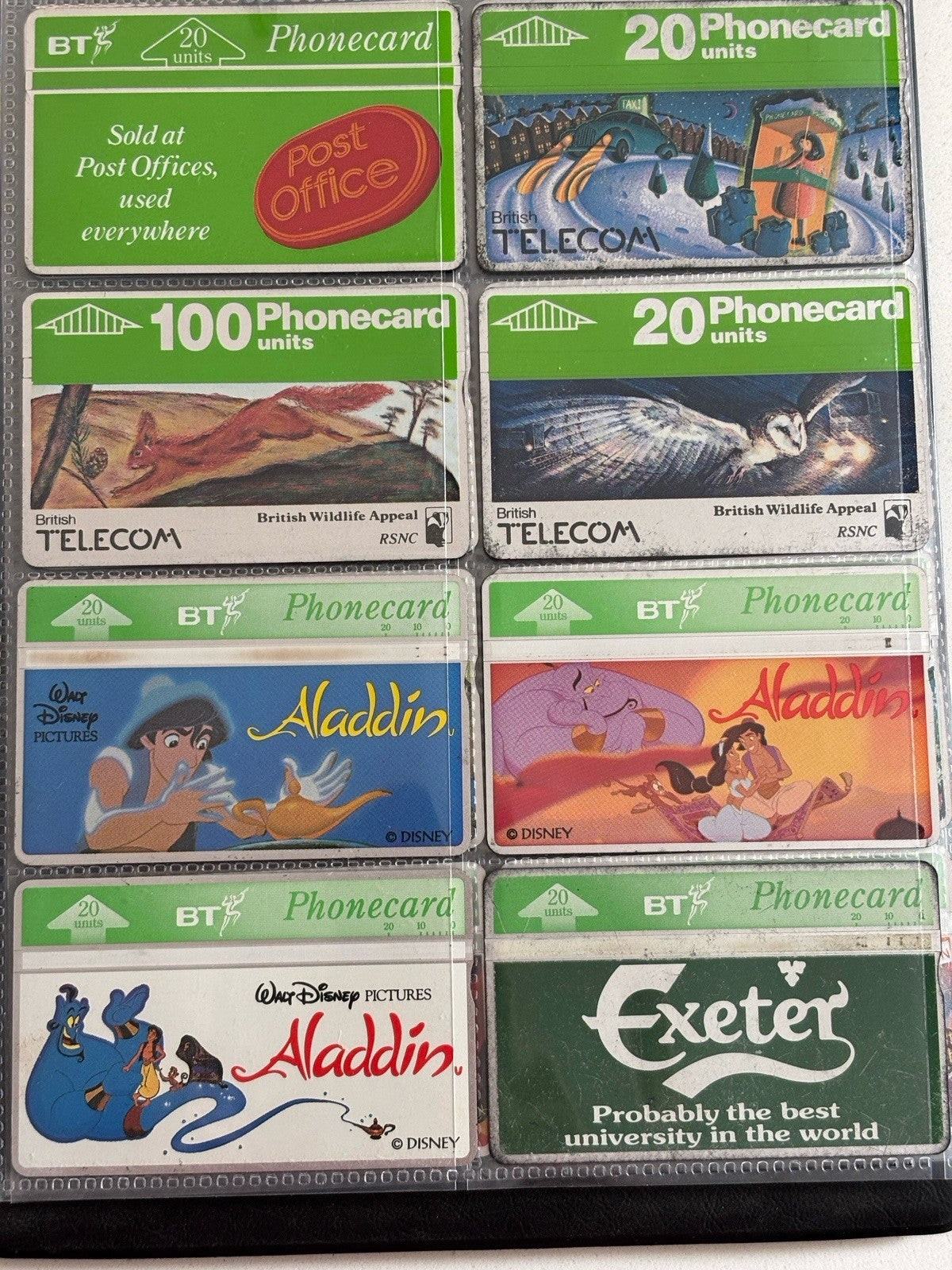 VINTAGE PHONE CARD BUNDLE x 79