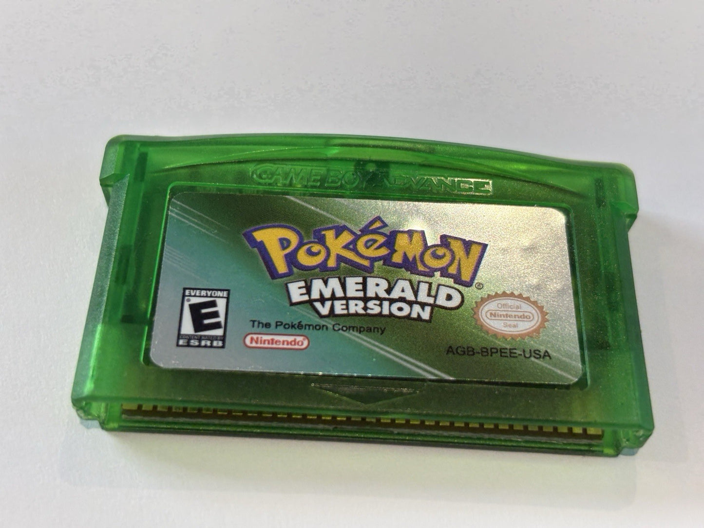 Pokemon Emerald NTSC USA Nintendo Game Boy Advance Genuine NDS GBA
