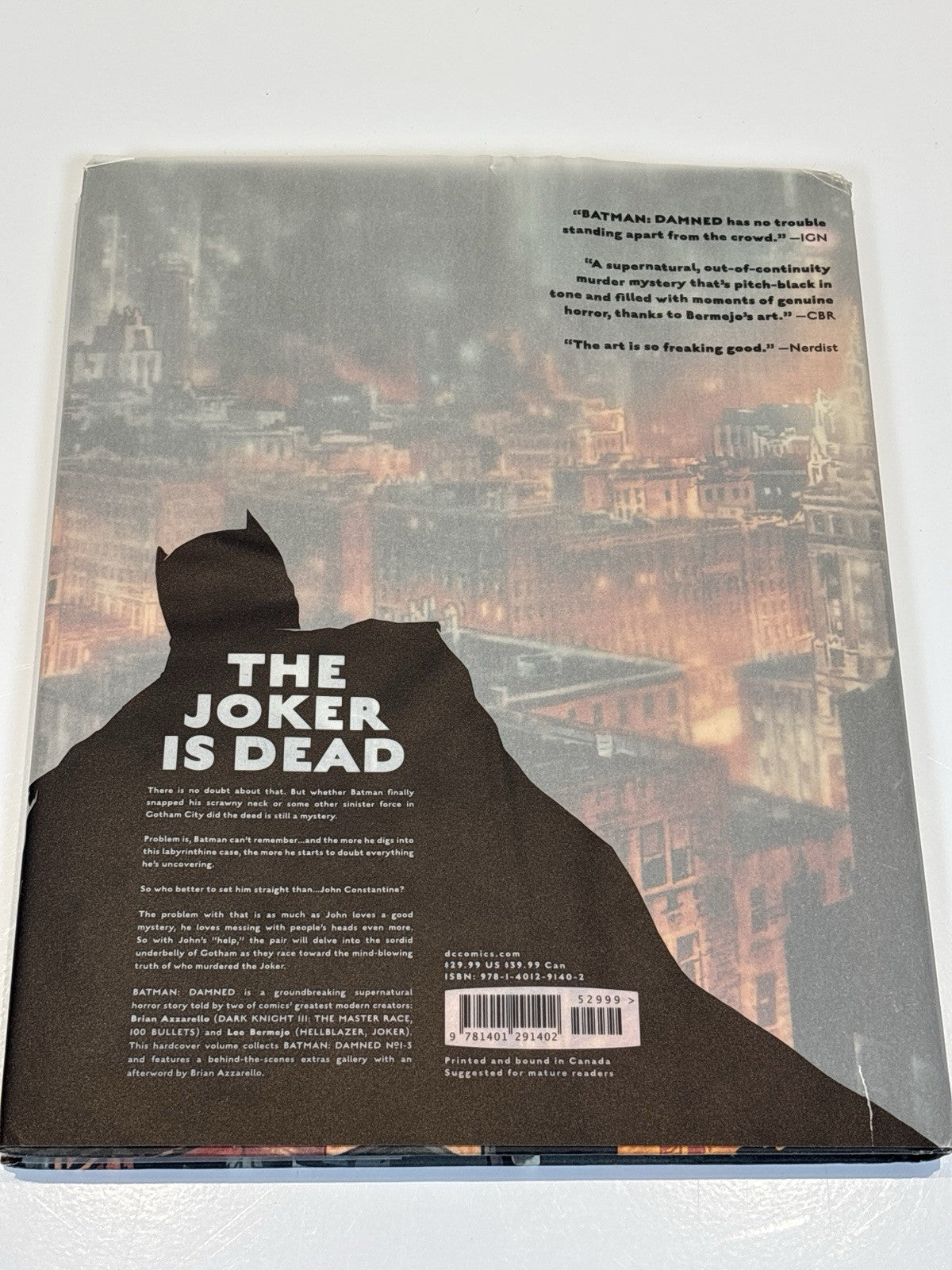 DC Comics Black Label Batman: Damned #1-3