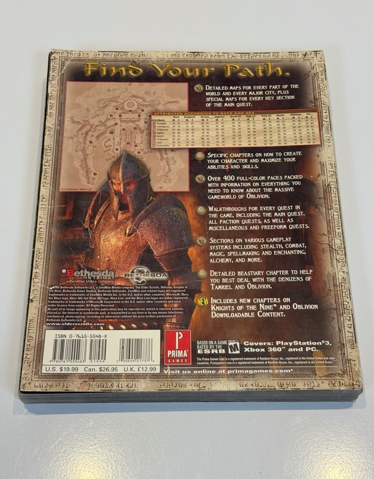 The Elder Scrolls IV Oblivion Official Game Guide 2006 Revised and Expanded