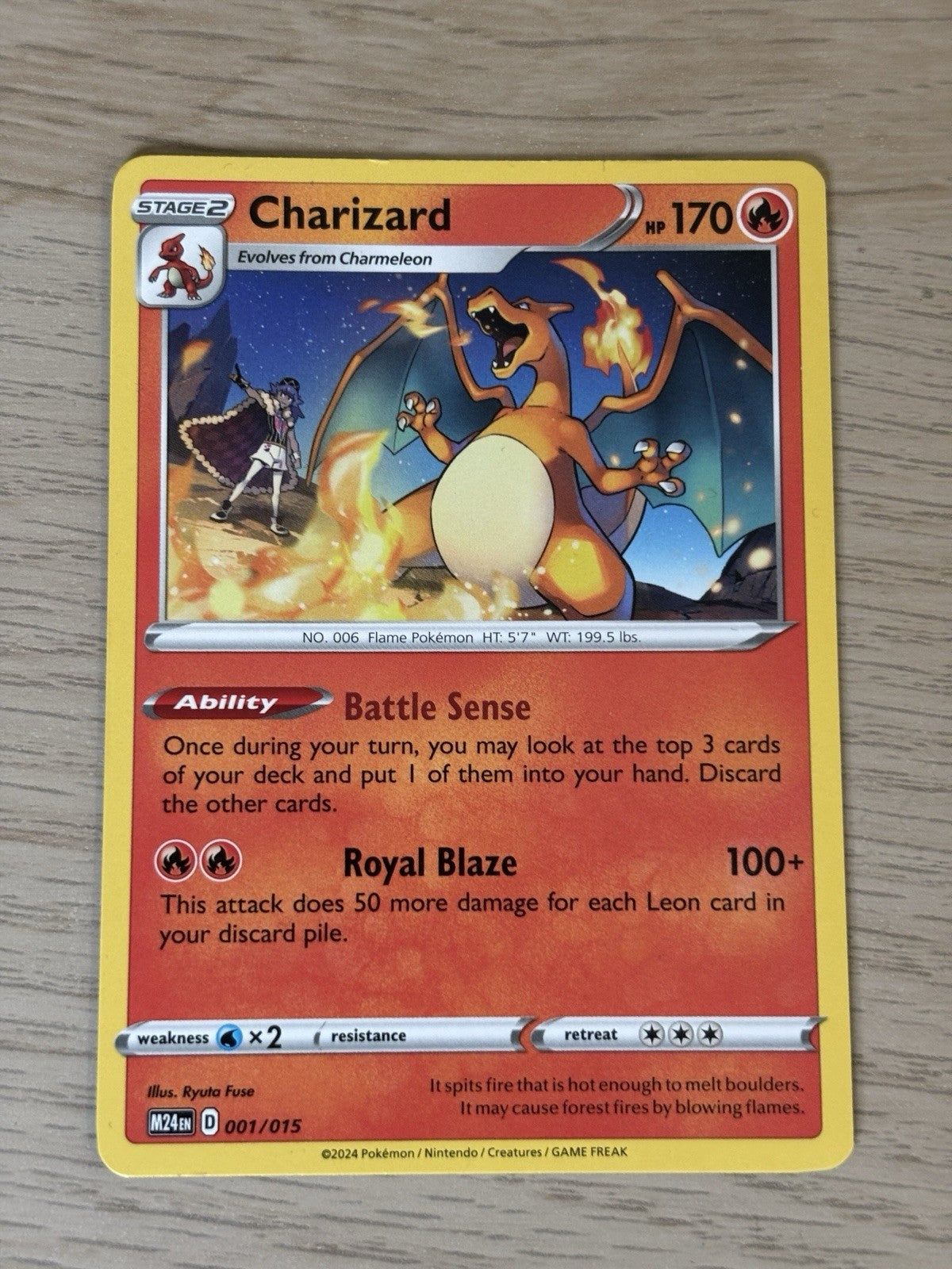 Charizard 001/015