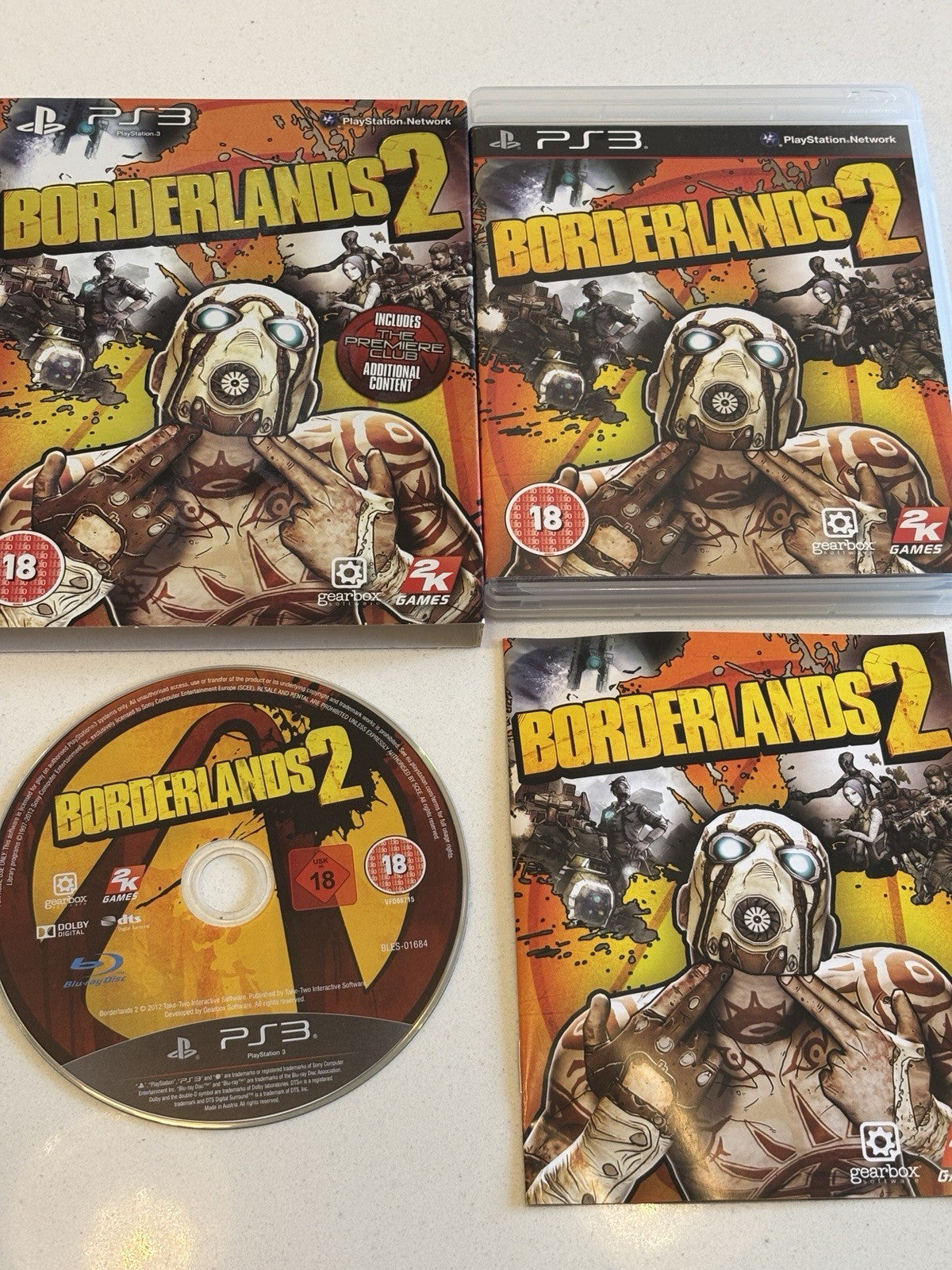 Borderlands 2 (with slipcover) - Sony PS3 Playstation 3
