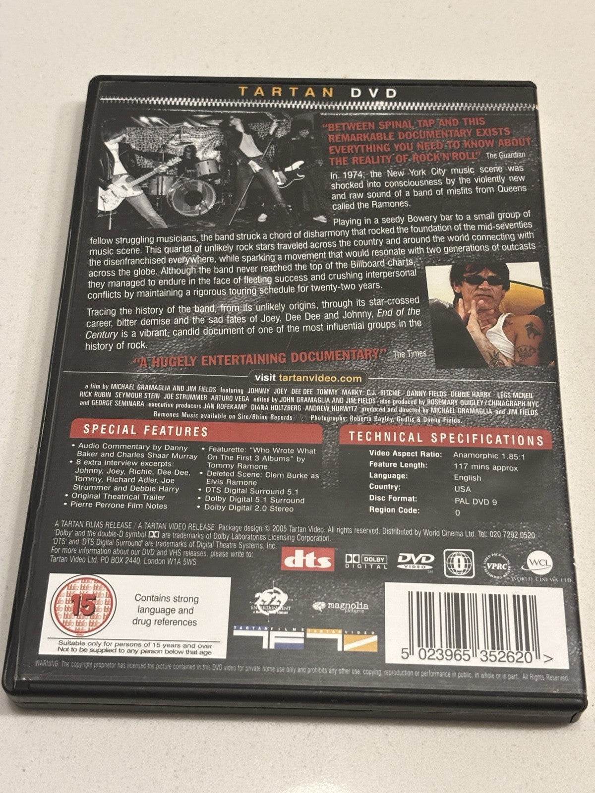 End Of The Century : The Story of The Ramones (DVD / 2003)