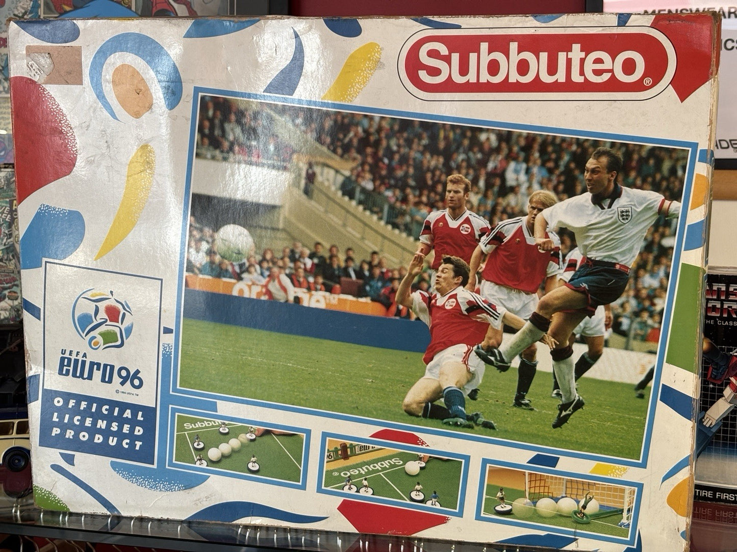 Subbuteo Uefa Euro 96 Set in Box - Rare Set