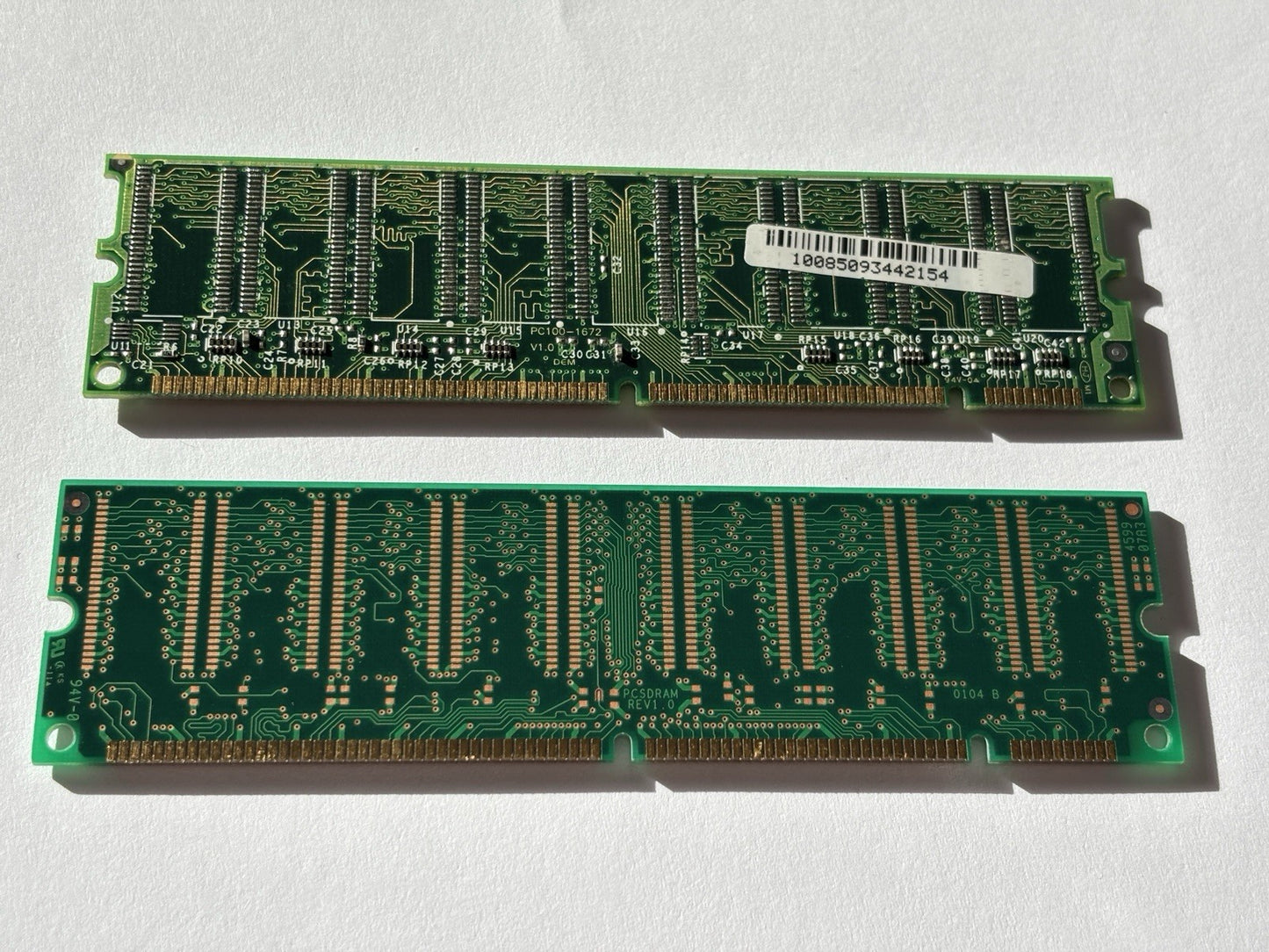 256MB (2 x 128MB) PC100 322 + 222