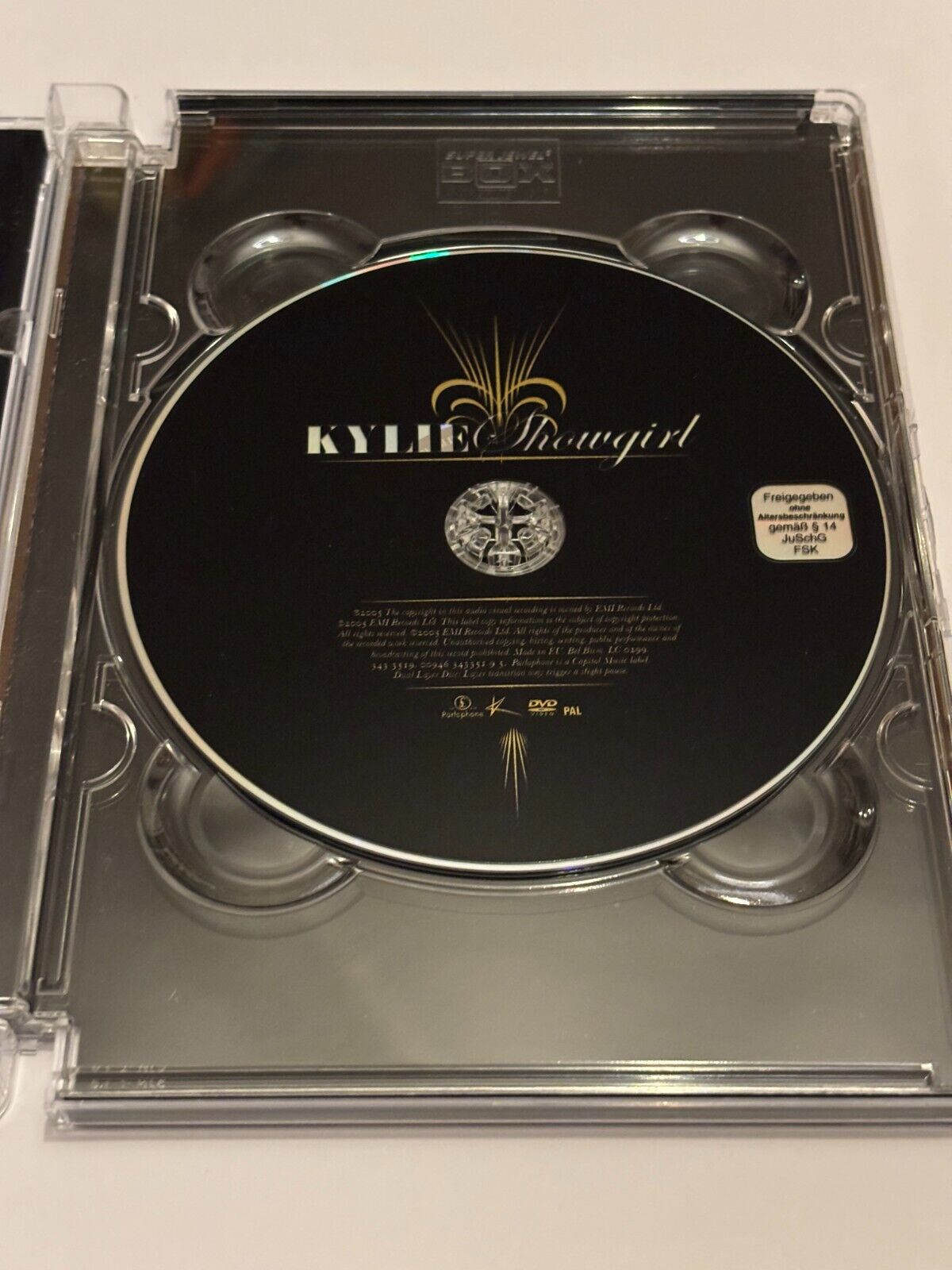 Kylie Minogue - Showgirl - The Greatest Hits Tour (DVD, 2005) Super Jewel Case