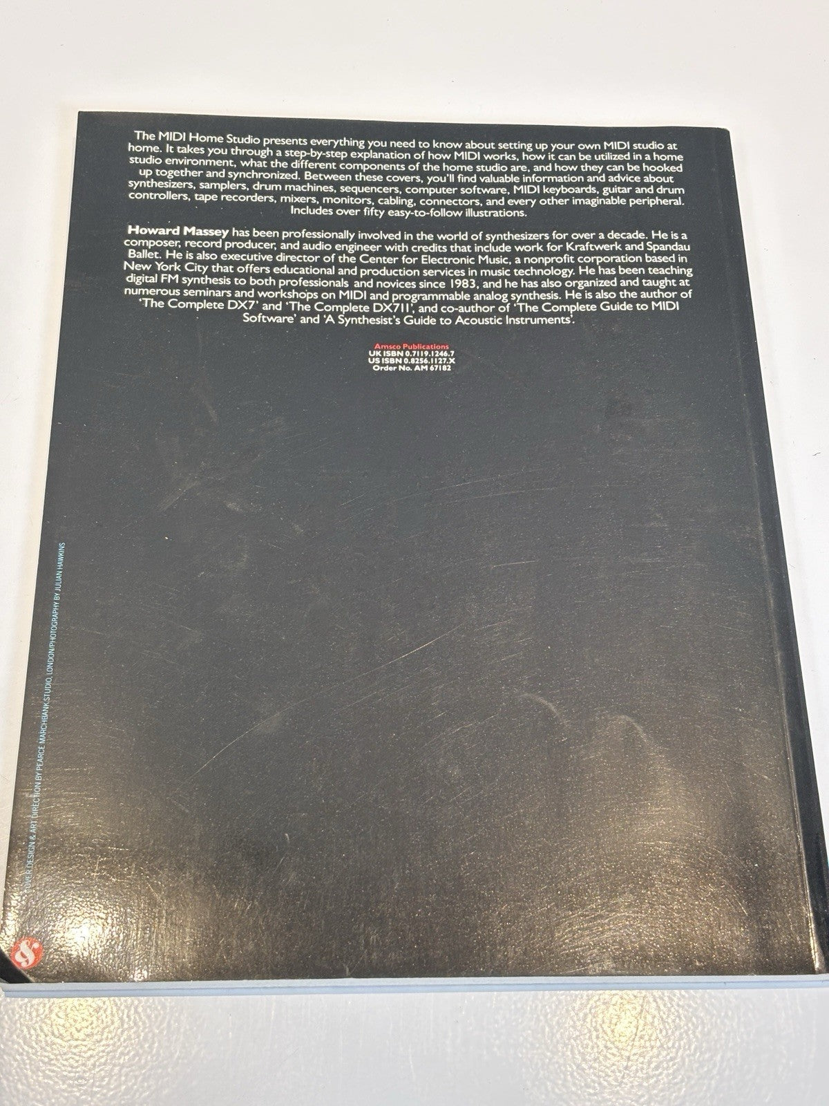 The MIDI Home Studio - Howard Massey. 1988 Paperback