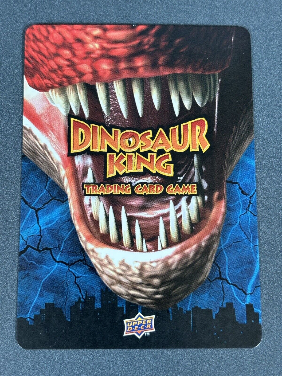 DKTA 052/100 FIERY RAGE Dinosaur King Rare Foil Move Trading Card