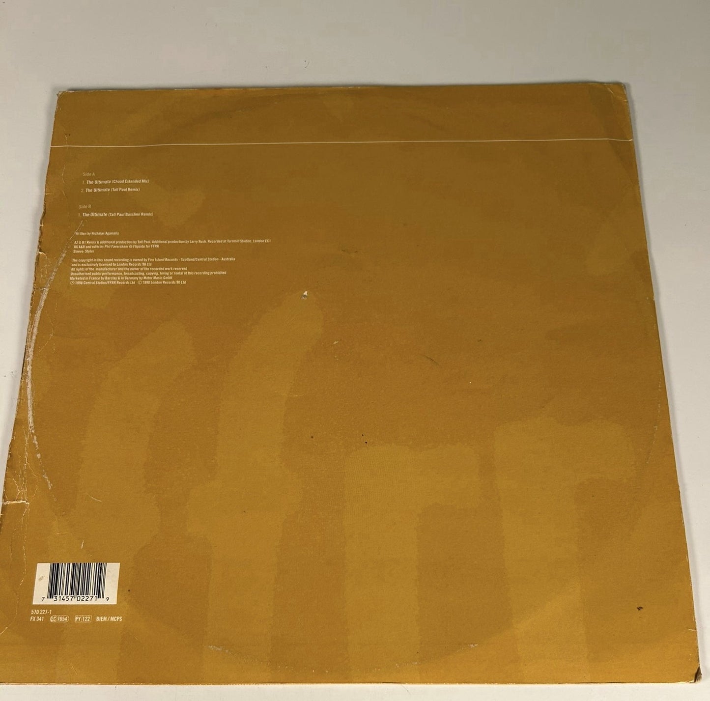 Funky Choad - Ultimate - Used Vinyl Record 12 - K1362z