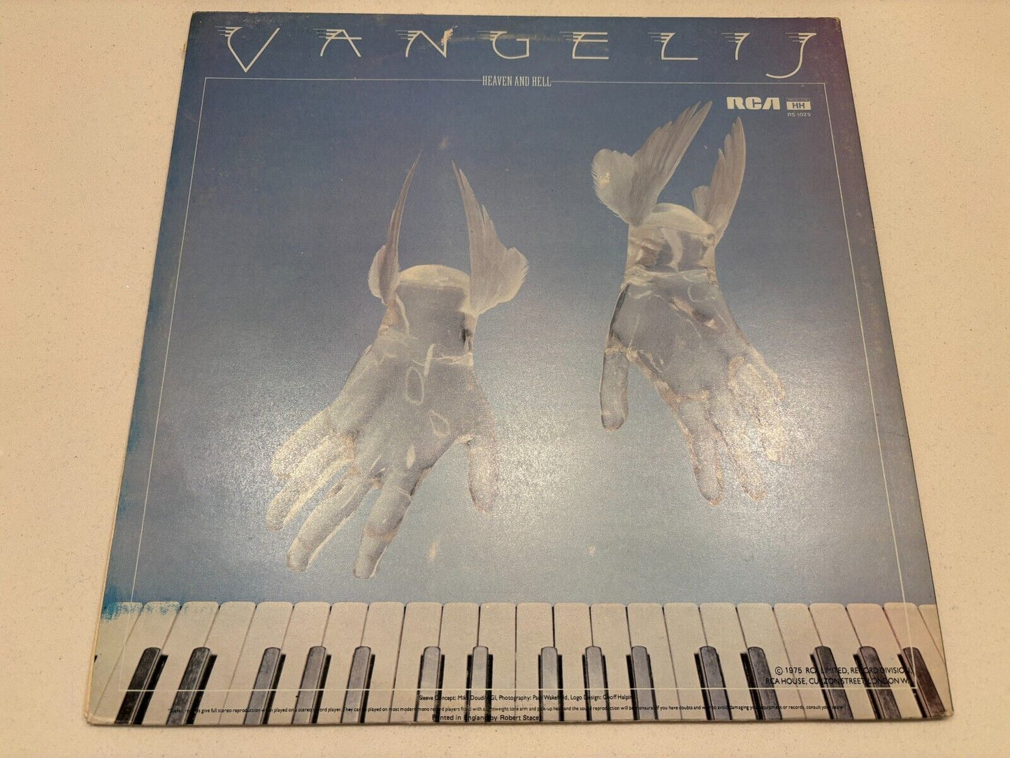 VANGELIS - Heaven and Hell VINYL LP (1975) RS 1025