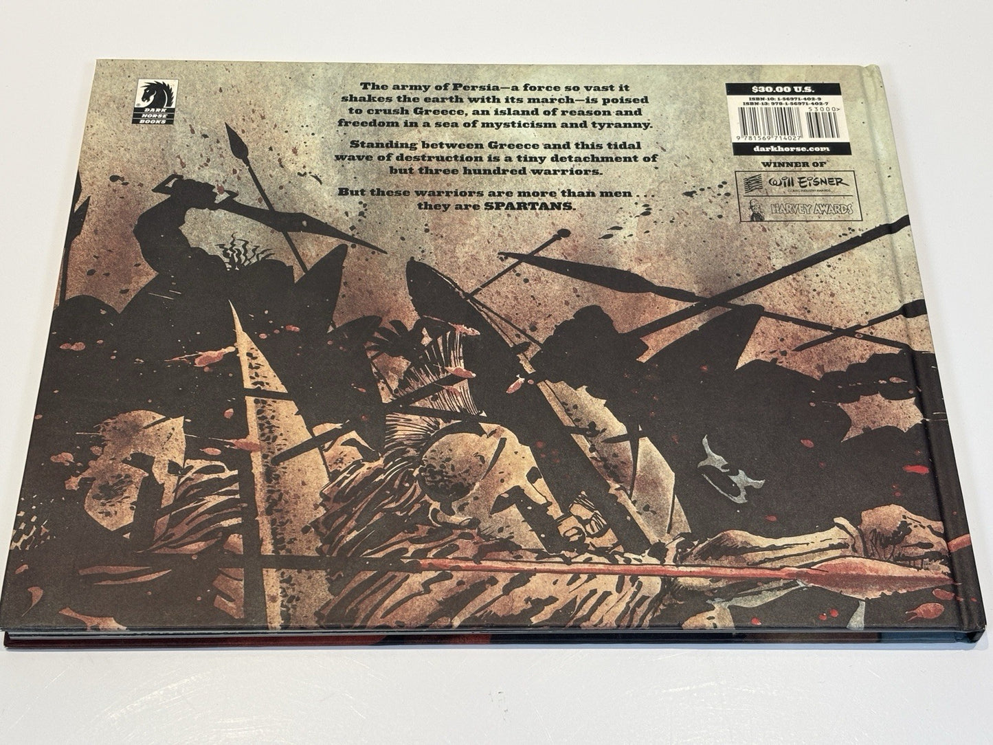300 By Frank Miller & Lynn Varley Hardcover 13 x 10 EXCELLENT Condition