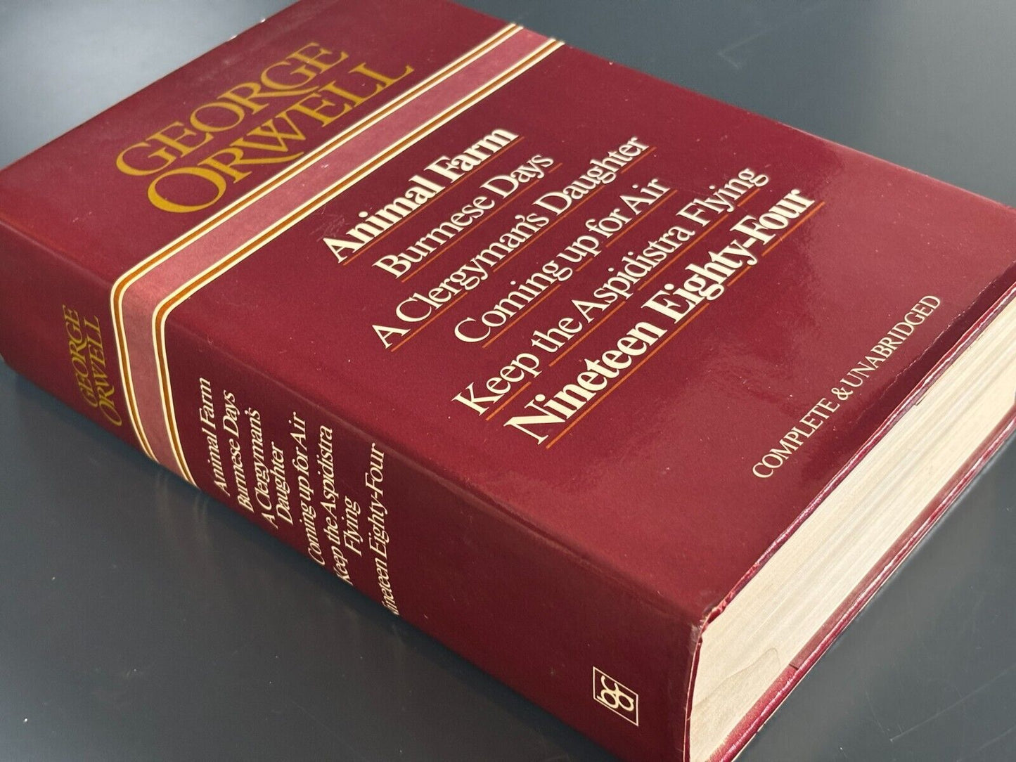 George Orwell - Complete and Unabridged, 6 books in 1 Book Club Associates 1980