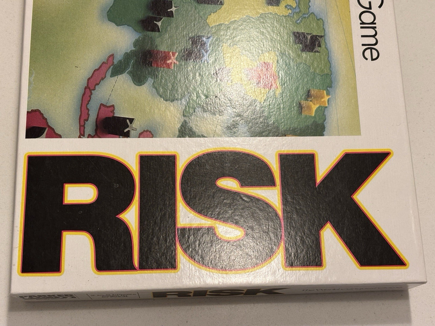 Risk Board Game Parker World Conquest Game Vintage 1985 Complete