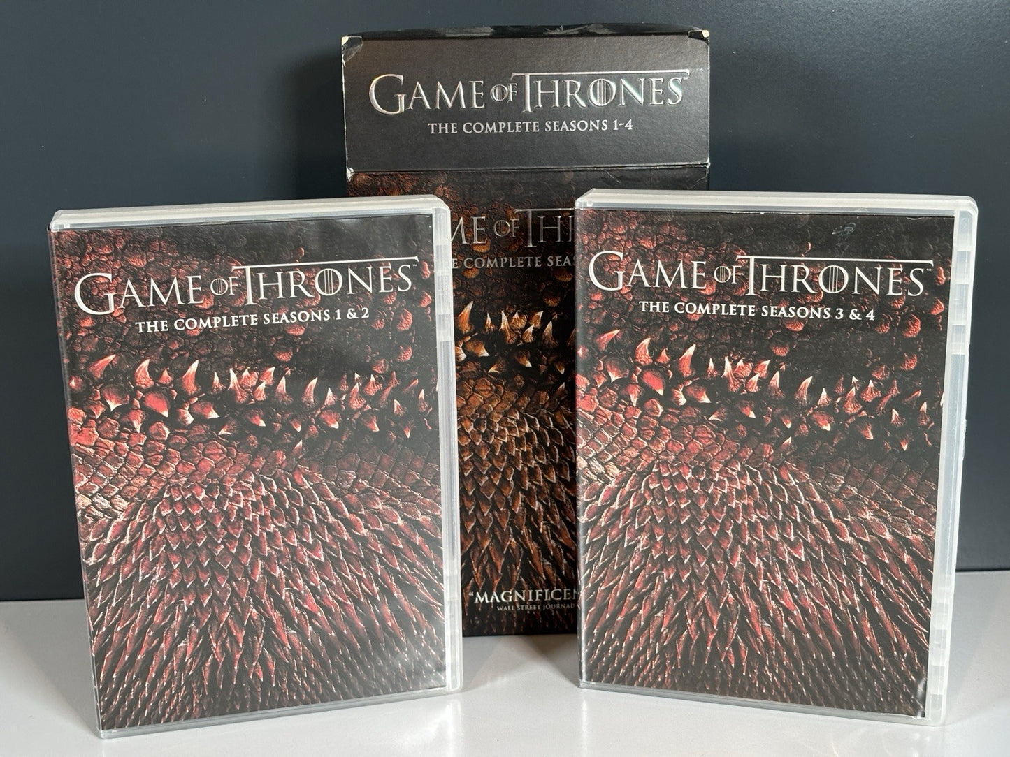 Game of Thrones Complete Seasons 1-4 Official DVD Series New Sealed