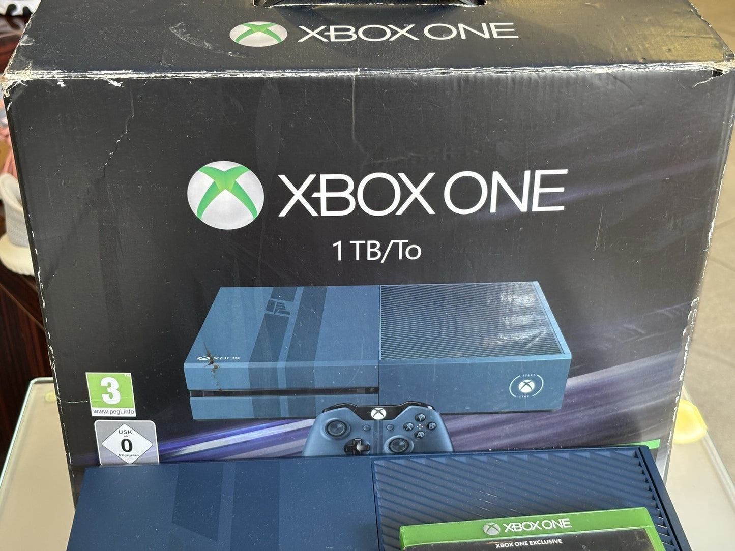 Xbox One Forza Motorsport 6 Limited Edition Blue Console 1Tb Boxed With Game