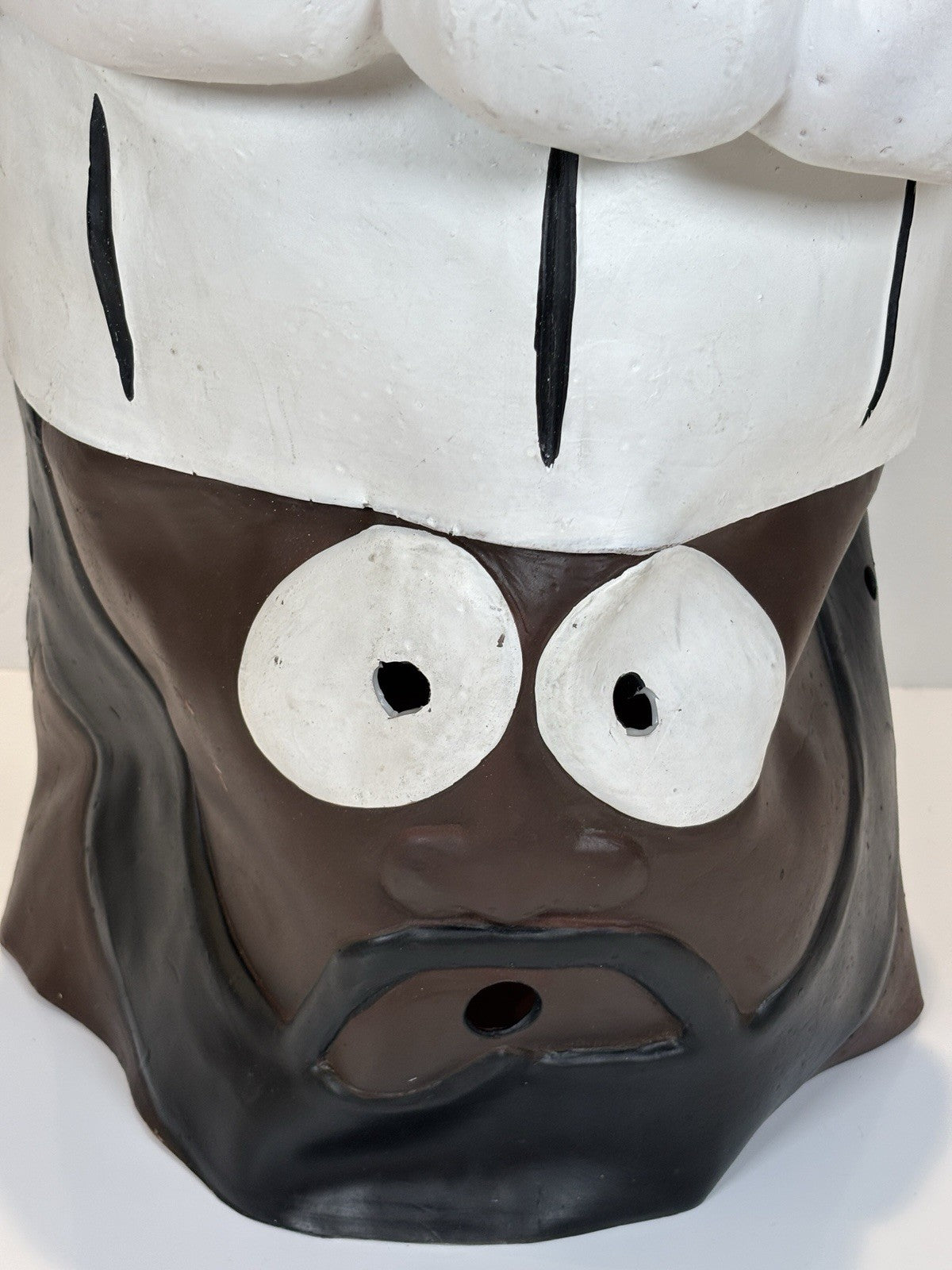 Vintage 1998 South Park Chef Full Head Rubber Mask Rare