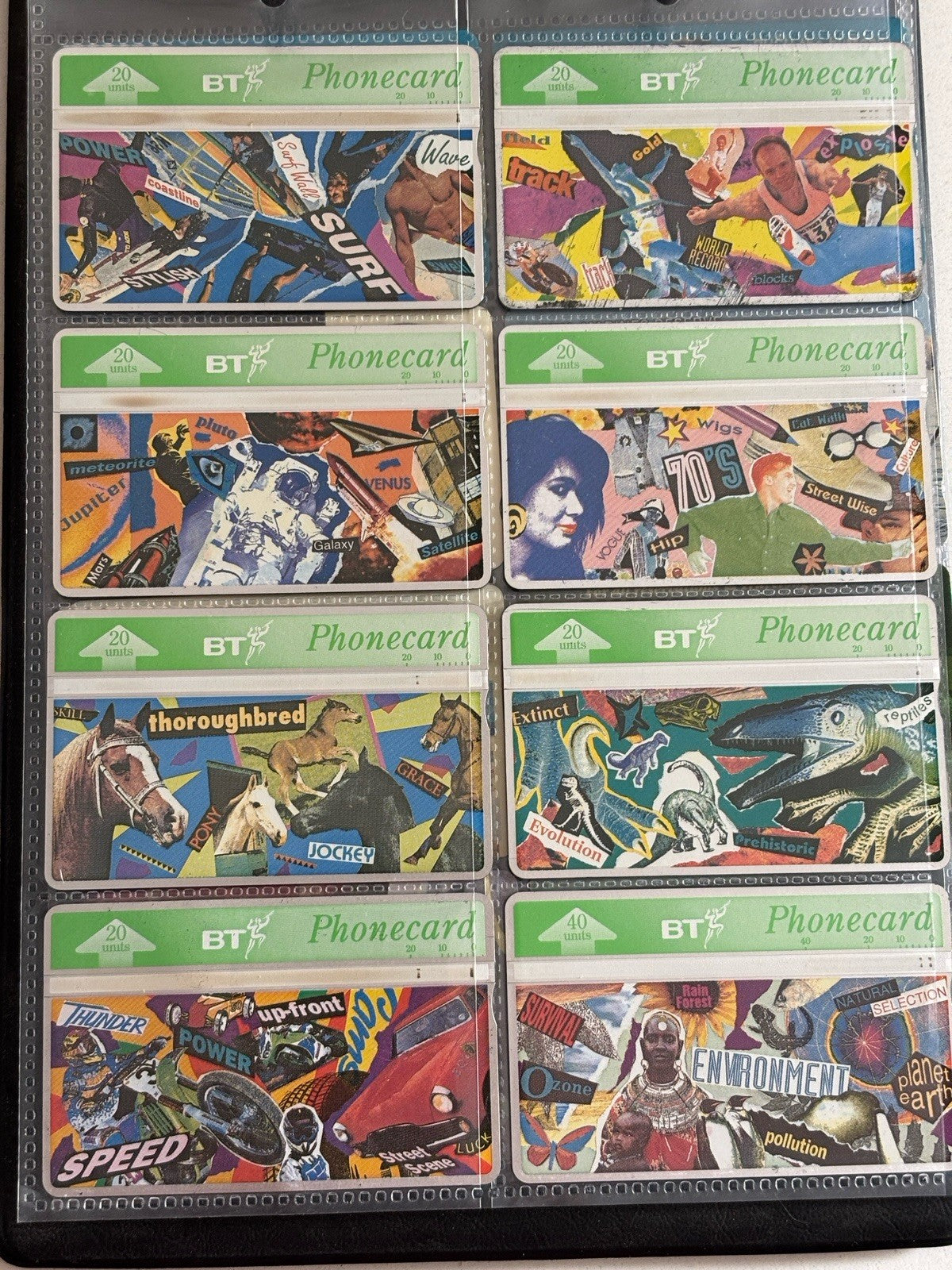VINTAGE PHONE CARD BUNDLE x 79