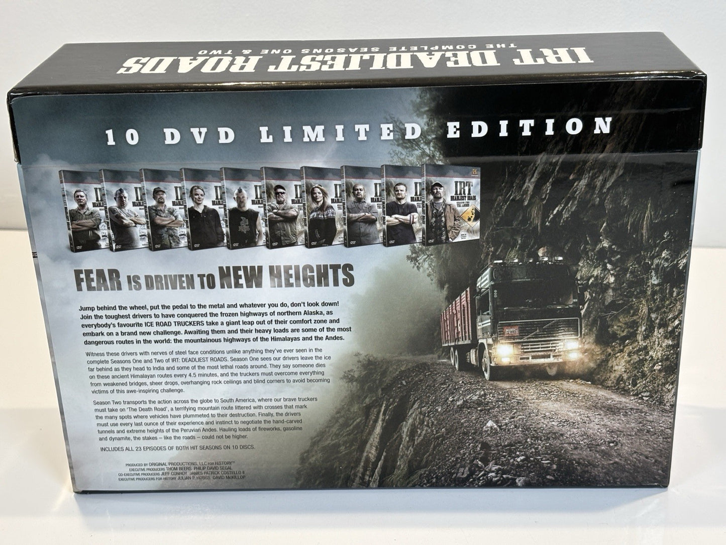 DVD Box-Set IRT DEADLIEST ROADS THE COMPLETE SEASNS ONE & TWO SEALED NEW