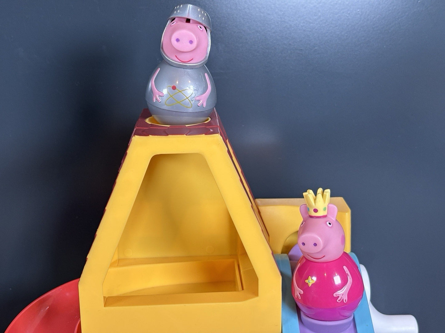 Peppa Pig Weebles Bundle. Car Playhouse Train Plane & 11x Weebles