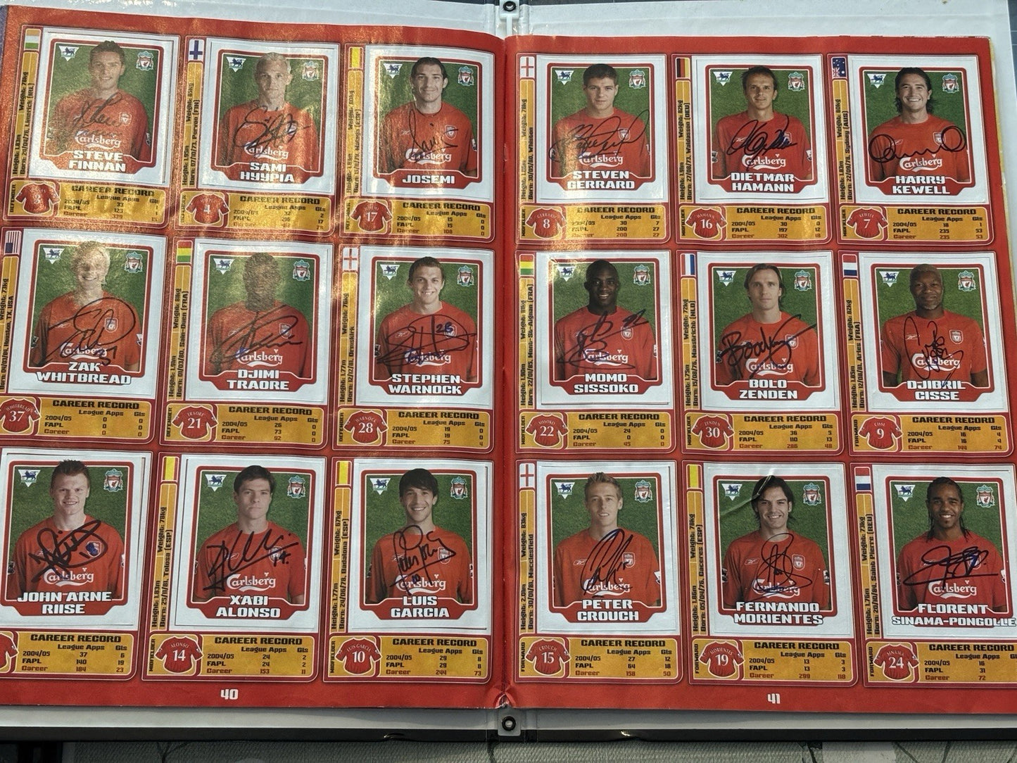 Merlin FA Premier League 06 Hardback Binder COMPLETE Rare Complete Certificate