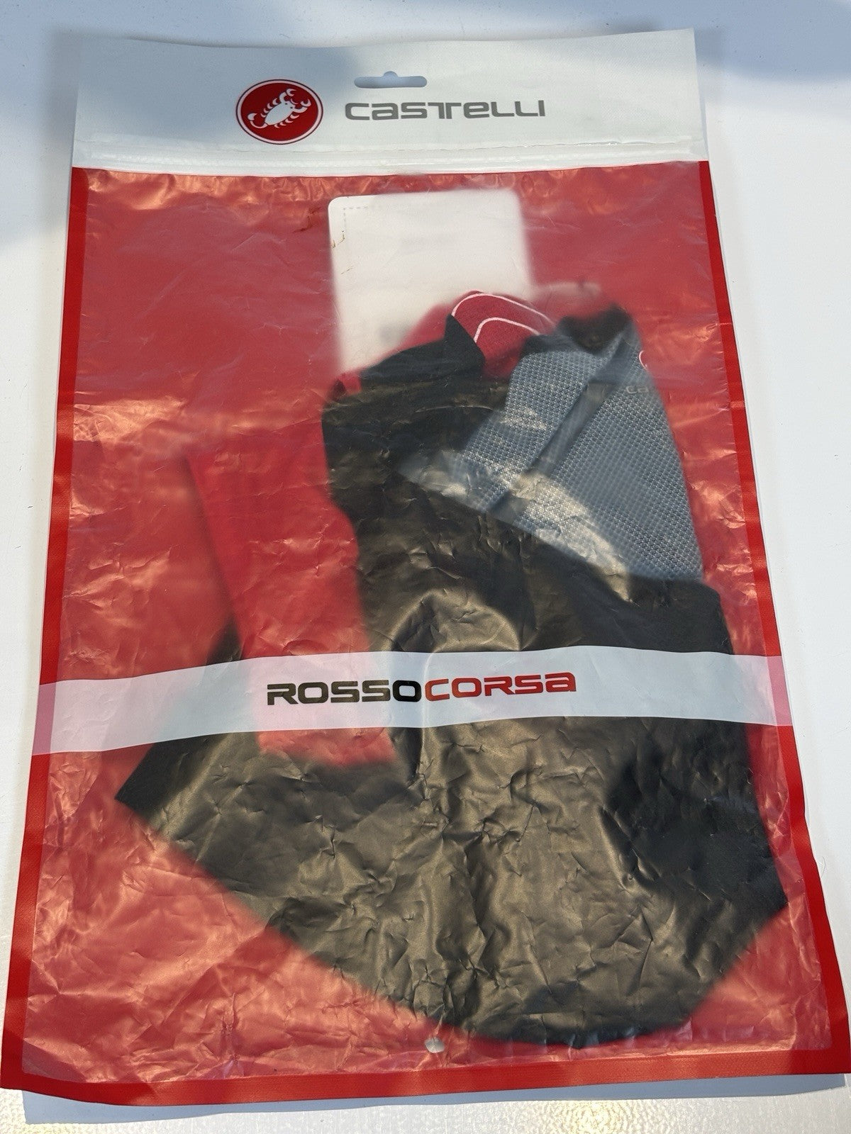 Castelli Black Red Vest, size M