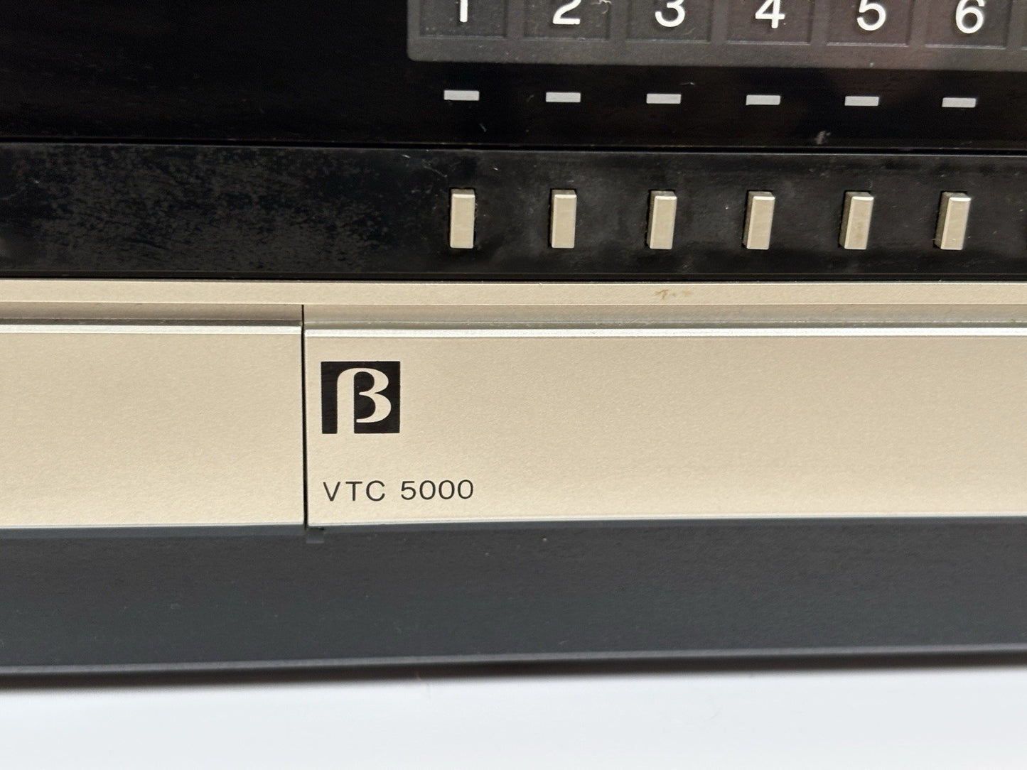 Sanyo VTC 5000 Betacord Betamax Recorder Tested for Power READ DESCRIPTION