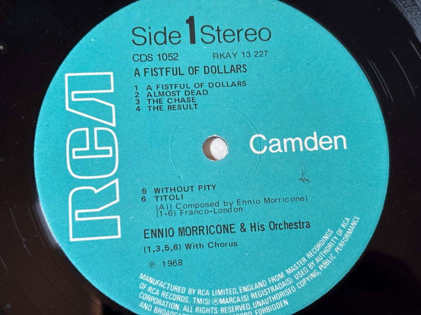 A FISTFUL OF DOLLARS & FOR A FEW DOLLARS MORE – ENNIO MORRICONE – ORIGINAL SOUND