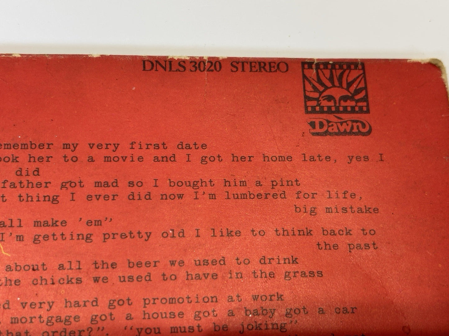 MUNGO JERRY electronically tested 1971 LP vinyl gatefold album DAWN