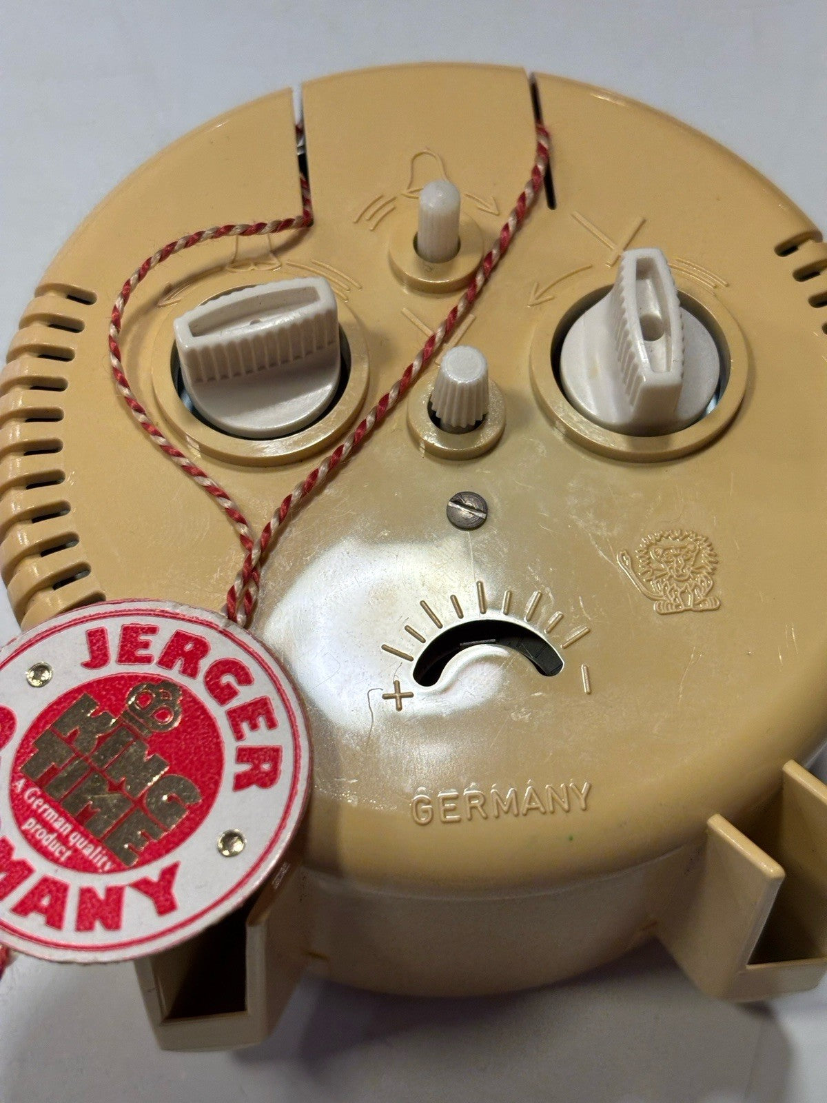 Vintage Jerger Alarm Clock Made In Germany