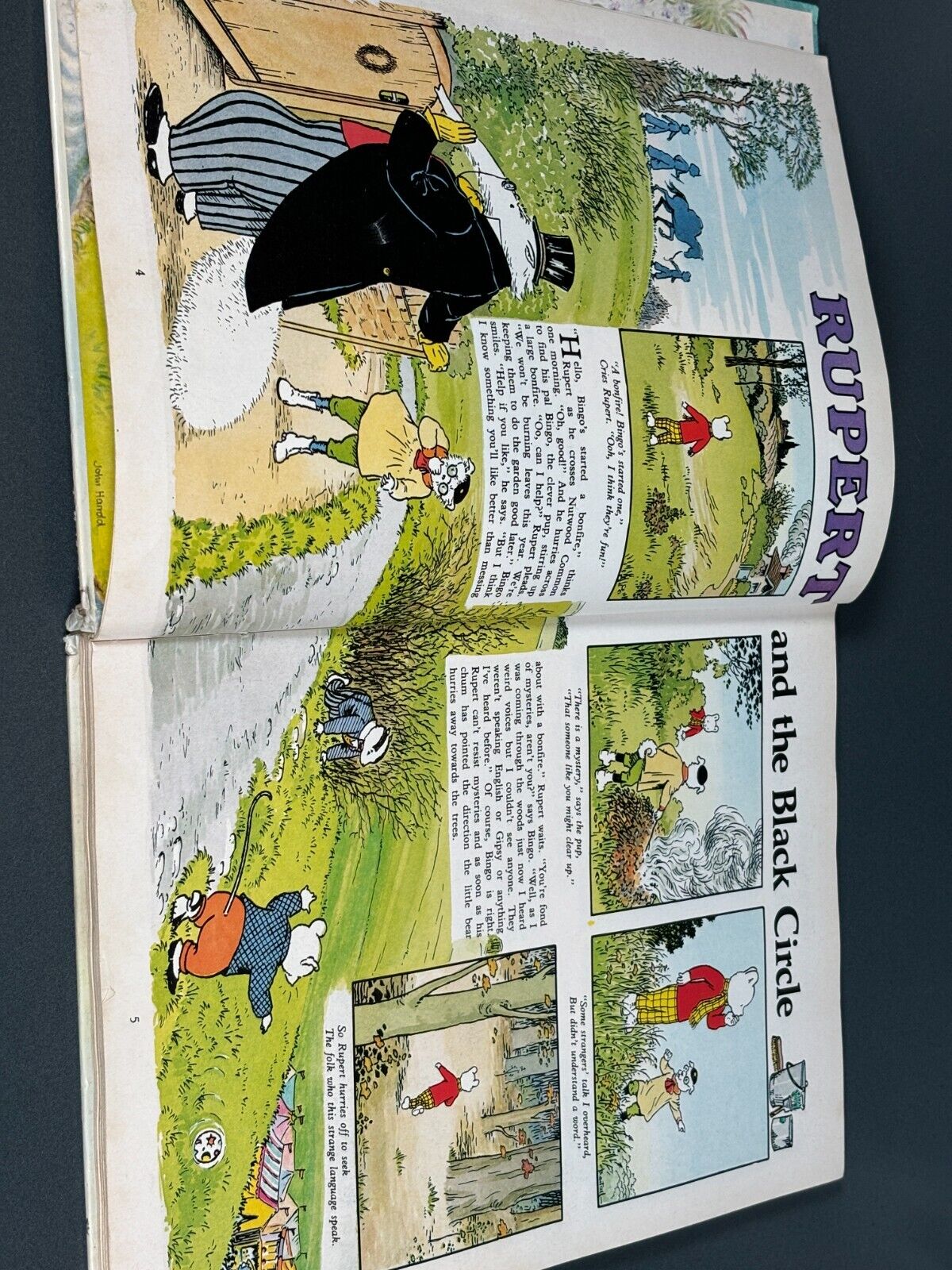 VINTAGE RUPERT THE BEAR THE DAILY EXPRESS ANNUAL 1983 BOOK