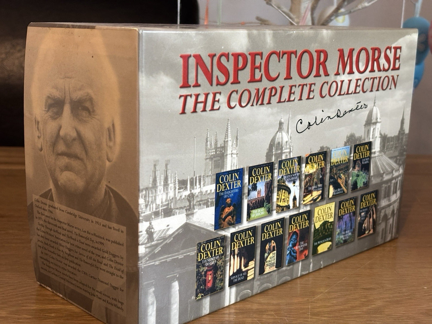 Inspector Morse The Complete Collection 13 Book Box Set By Colin Dexter Boxset