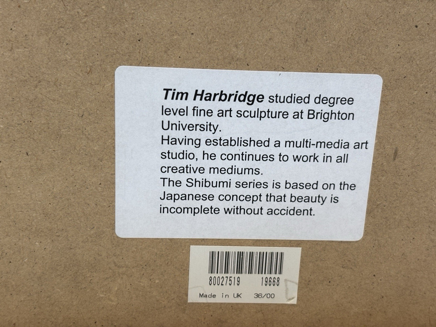 Tim Harbridge Shibumi Blue 8 Framed Art Print Decorative Home Decor Collectable