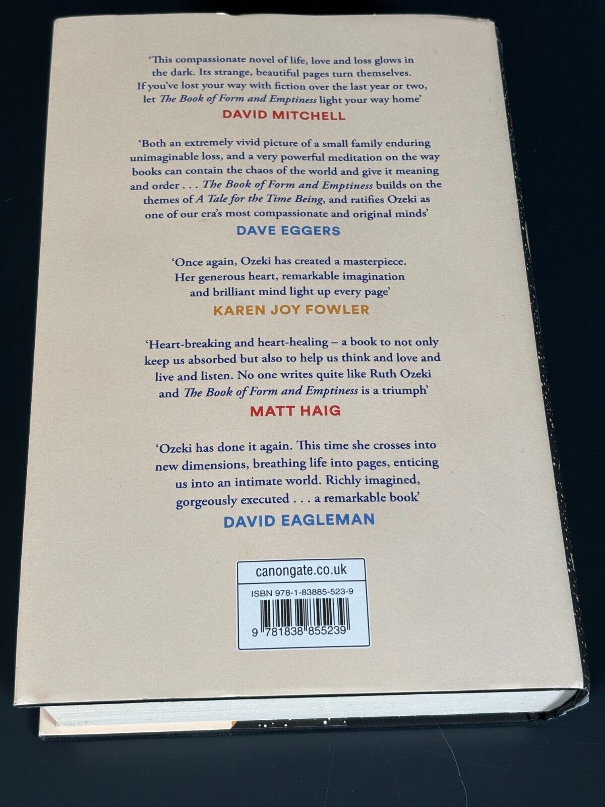 The Book of Form & Emptiness by Ruth Ozeki - First Edition