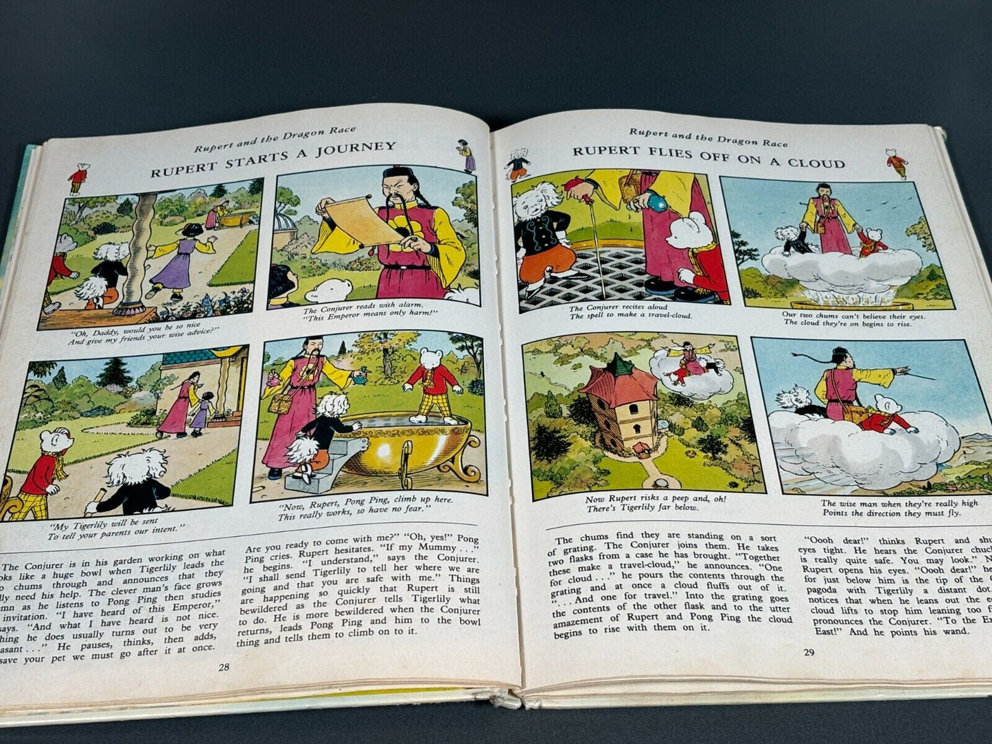 VINTAGE RUPERT THE BEAR THE DAILY EXPRESS ANNUAL 1983 BOOK