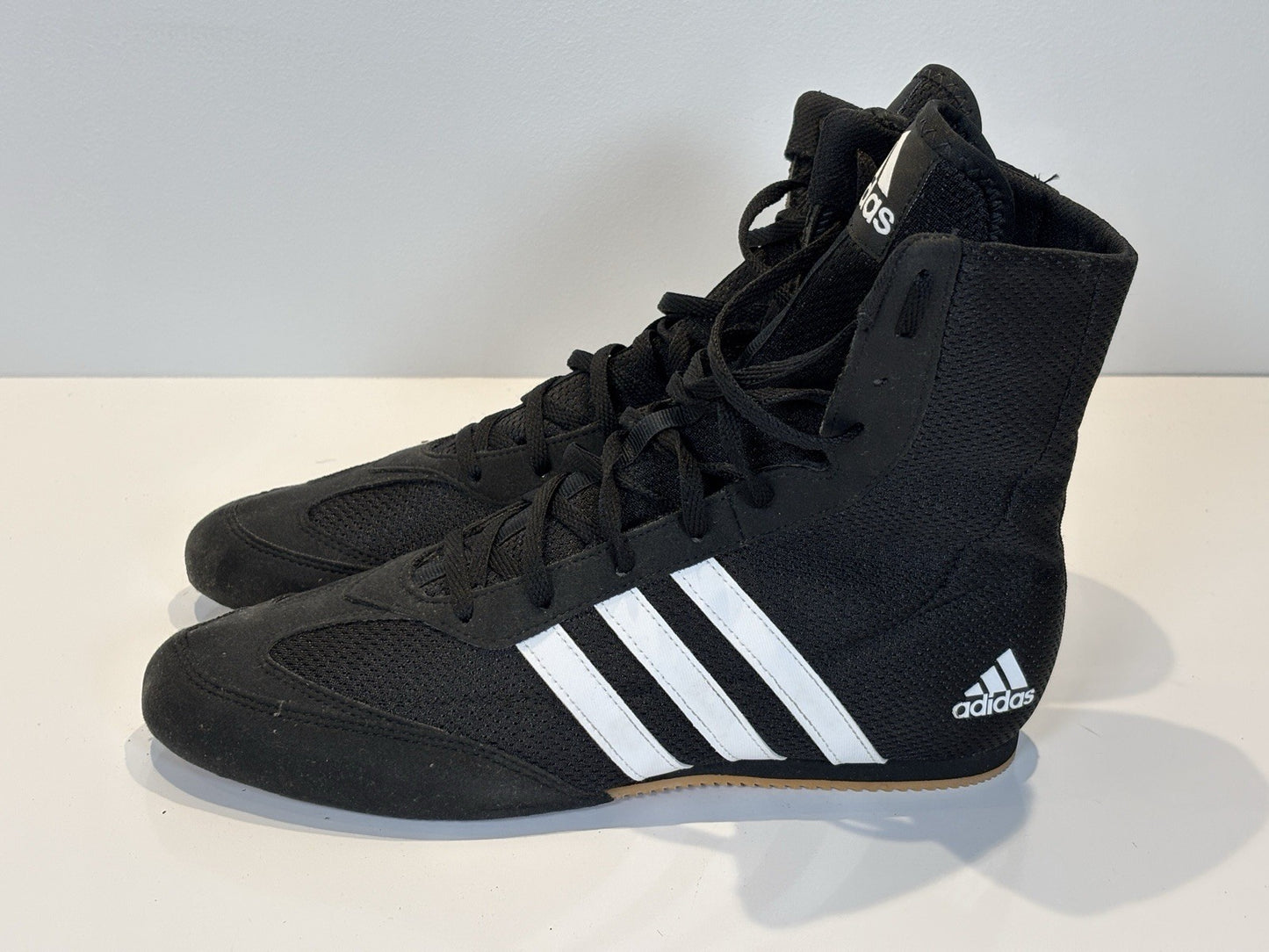 Adidas Box Hog 2.0 Boxing Boots Adult Sparring Trainers Mens UK 9