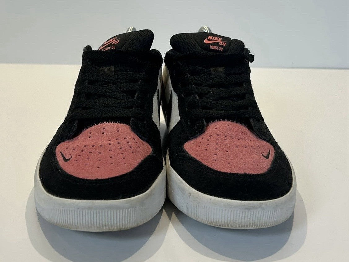 Nike SB Force 58 Pink salt black white CZ2959-600 uk7 skate shoes