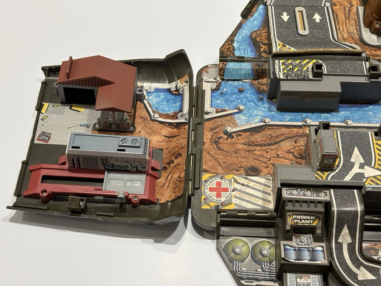 Vintage Micro Machines Military Combat Carrier Playset 1991 Galoob