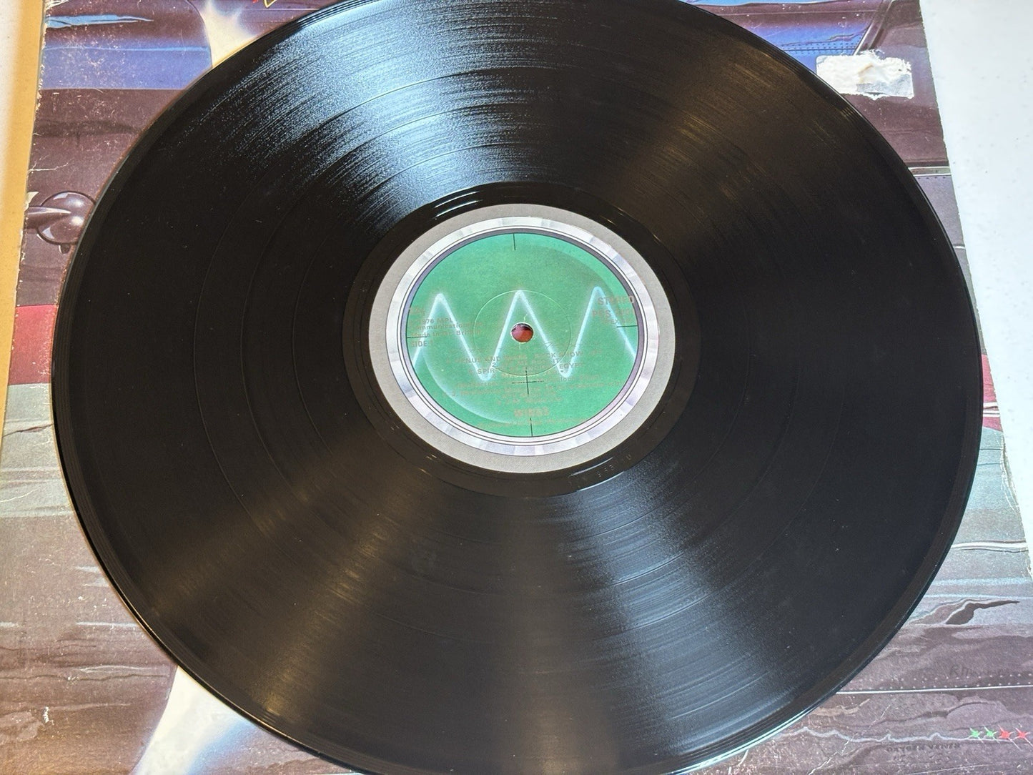 Paul McCartney & Wings Wings Over America Vinyl UK 1976 1st Press 3 LP & Poster