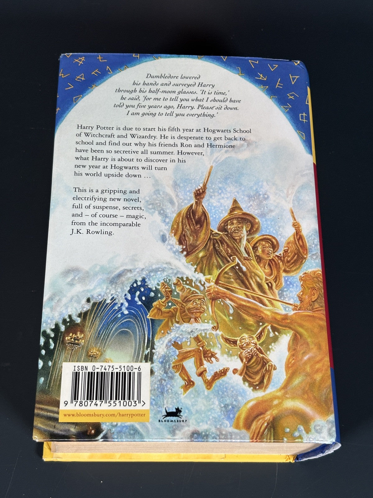 Harry Potter And The Order Of The Phoenix First Edition Error 766 Pages & 2 ink