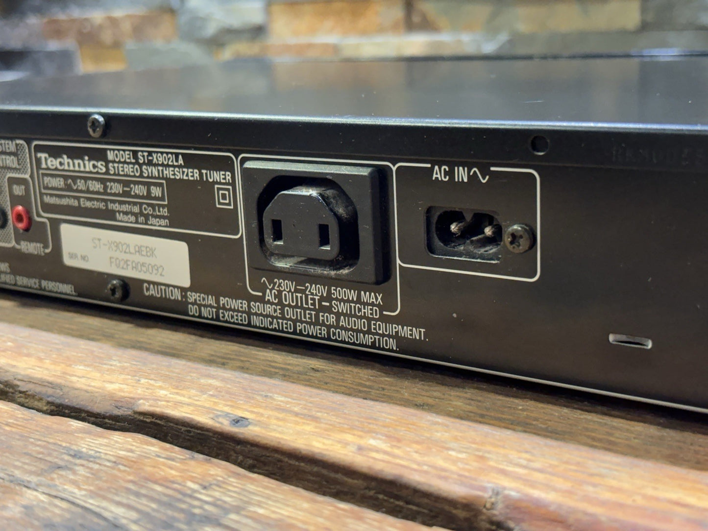 Technics ST-X902L LW/MW/FM Stereo Quartz Synthesizer Radio Tuner Audio & HiFi
