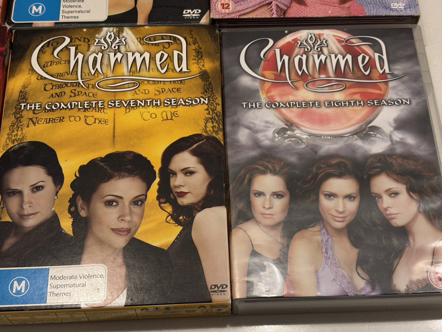 Charmed Complete Seasons 1-8 DVD Box Set TV Series Region 2 Excellent Condition