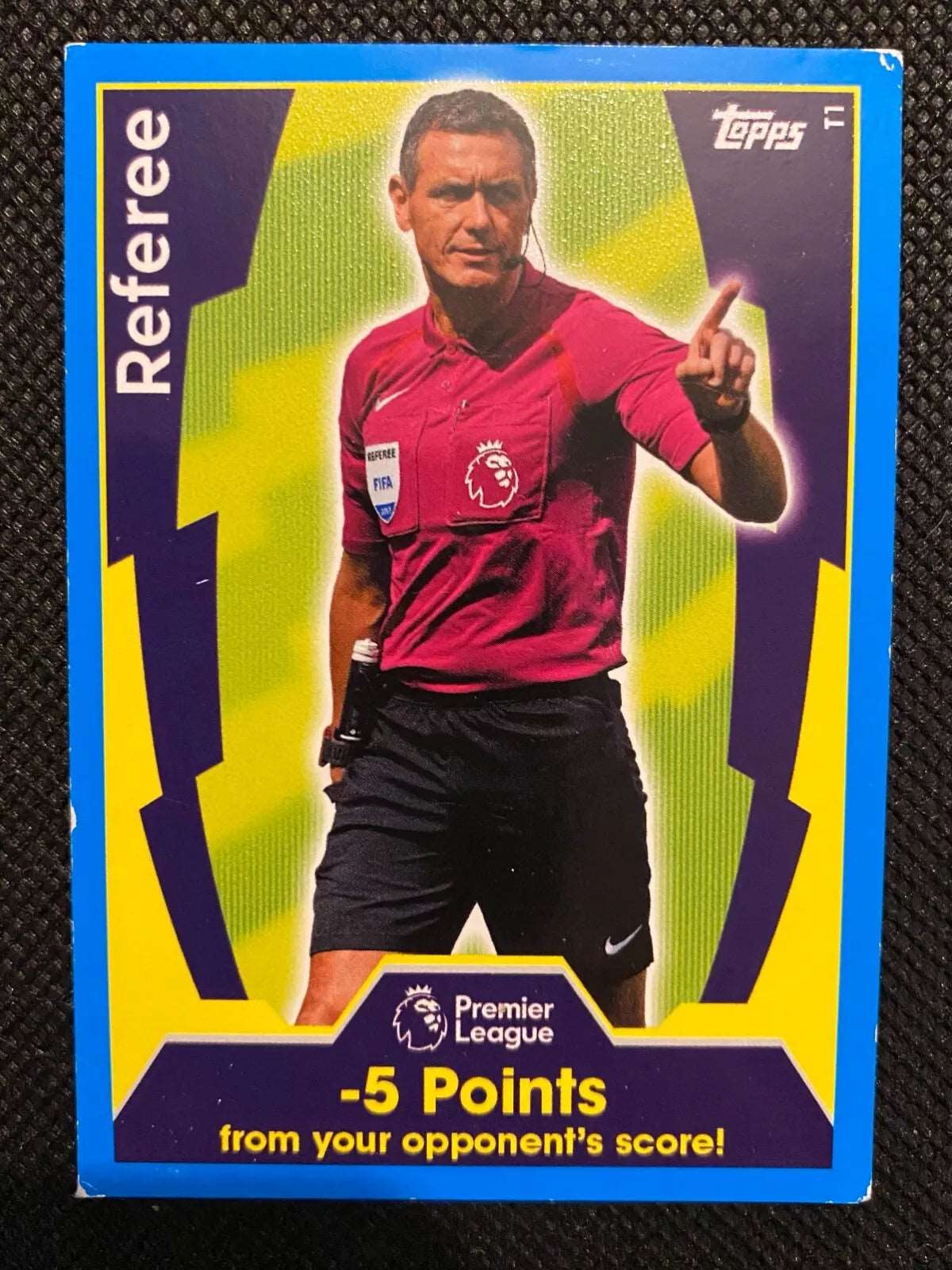 Topps MATCH ATTAX 17-18 ☆ Tactics Referee ☆ Premier League Football Card #T1