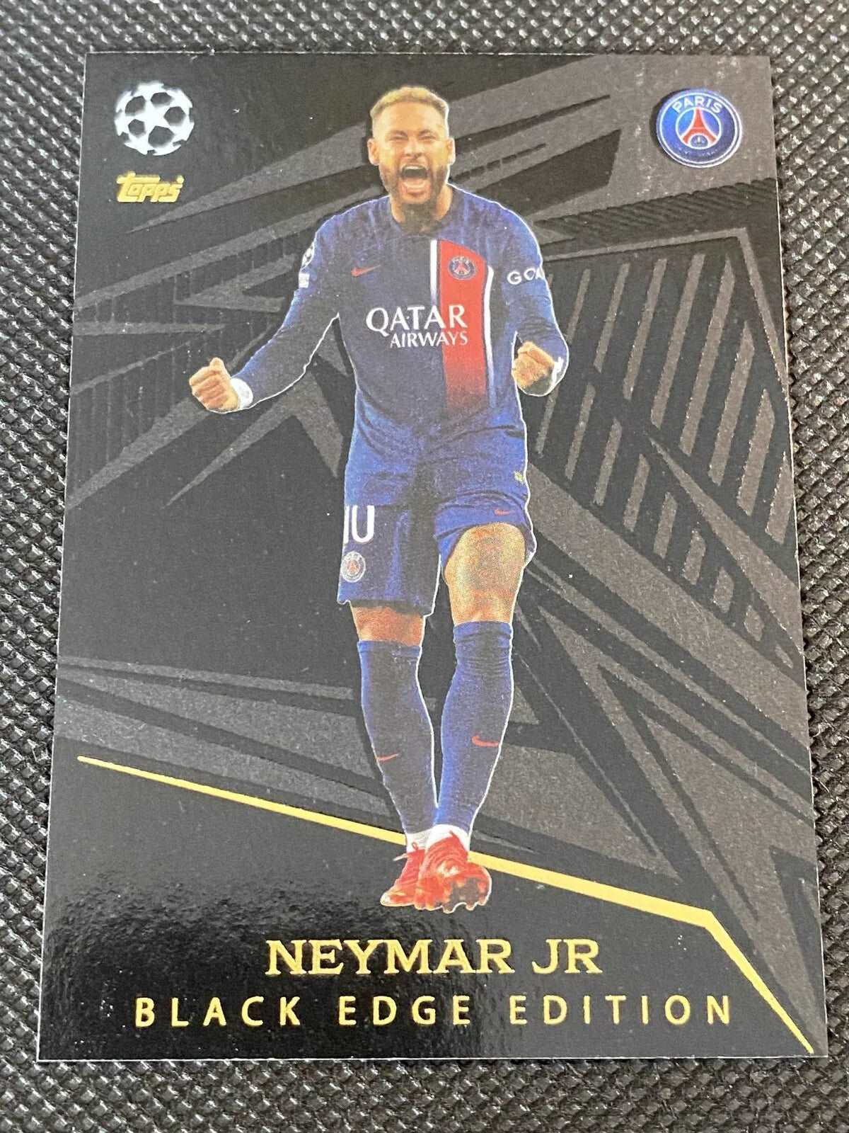 MATCH ATTAX Neymar Jnr BLACK EDGE Topps