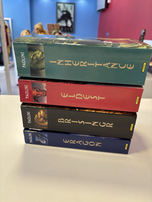 Inheritance Cycle Christopher Paolini Eragon Book Bundle x 4 Paperback Lot