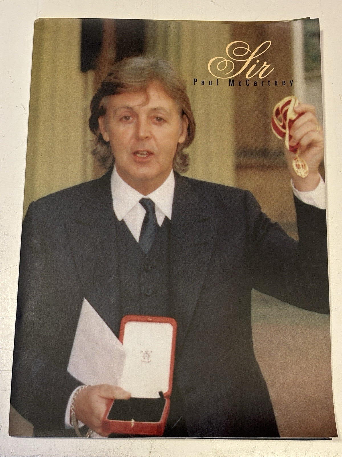 Sir Paul McCartney - Knighthood Limited Edition Book And Folder #788 of 1,500