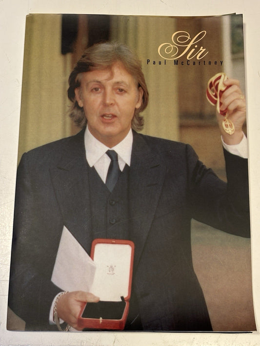 Sir Paul McCartney - Knighthood Limited Edition Book And Folder #788 of 1,500