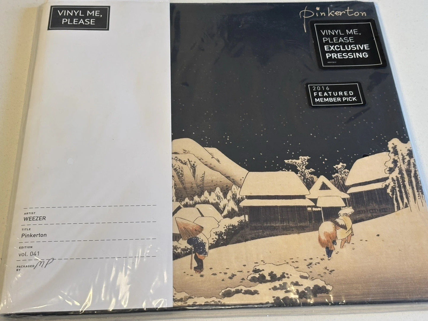 Weezer Pinkerton 'Vinyl Me Please' 2016 Limited Edition Blue Vinyl