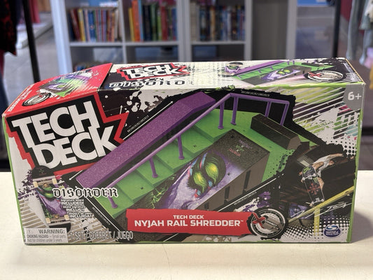 Tech Deck Nyjah Rail Shredder Skateboarding Accessory Fingerboard Sealed